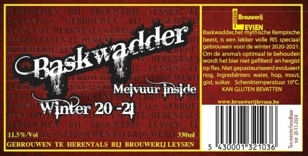 Baskwadder Winter 20-21 main image